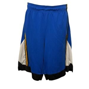 AND1 Basketball Shorts Small – Streetwear Athletic Y2K Mesh Longline Blue